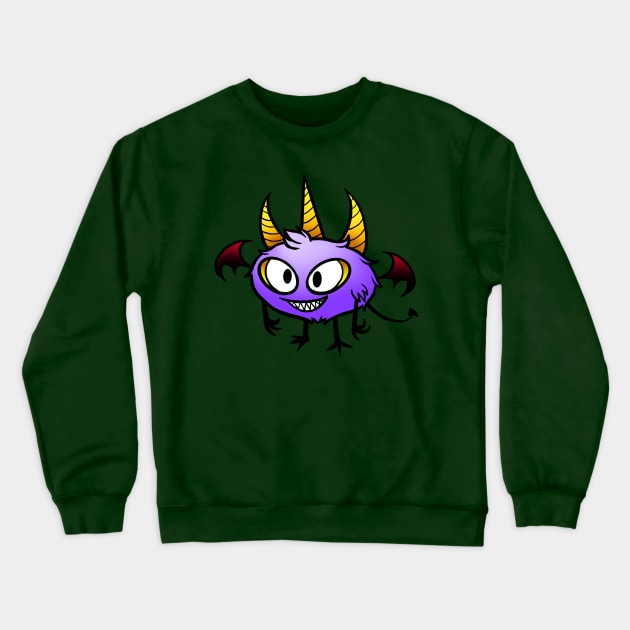 Demon Crewneck Sweatshirt by ReclusiveCrafts
